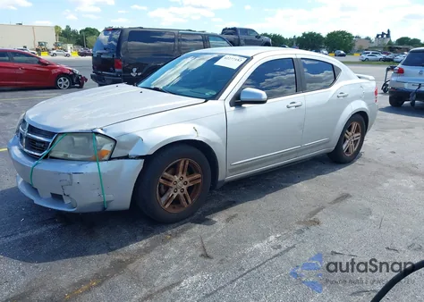 2010 Dodge Avenger R/T из США, поврежденный, VIN 1B3CC5FB6AN149240